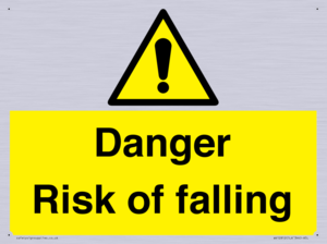 Danger Risk of falling